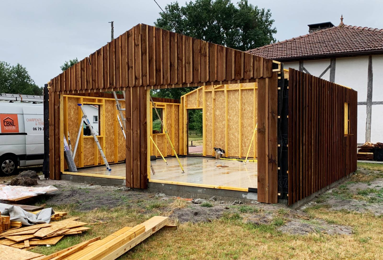 devis construction garage