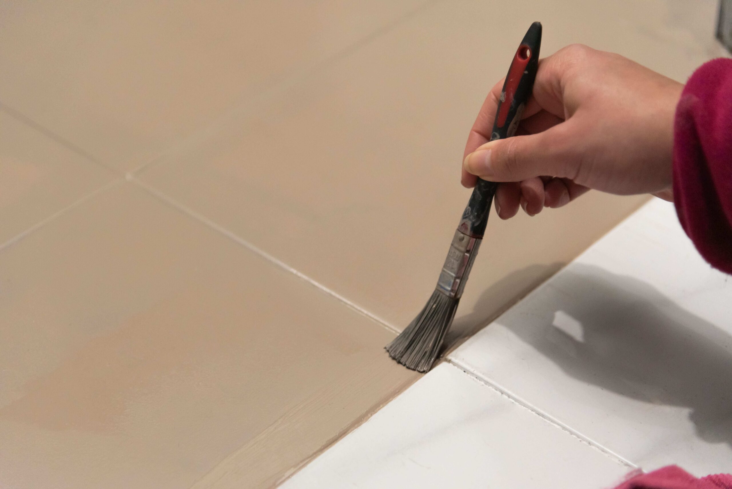 peinture sol carrelage