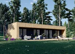 maison en bois plain pied