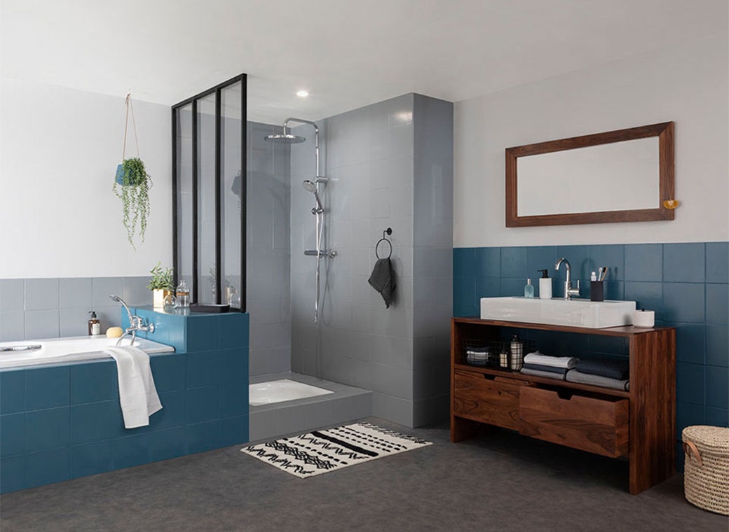 peinture carrelage sol salle de bain