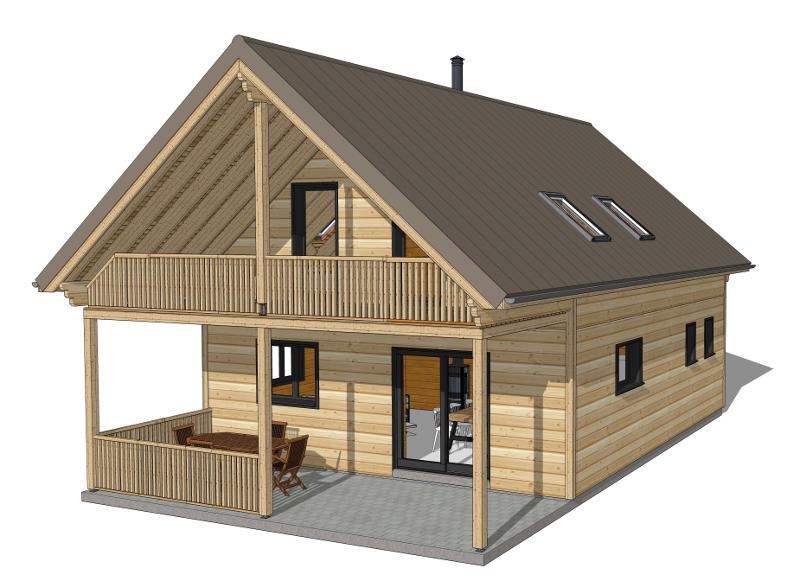 construire chalet en bois