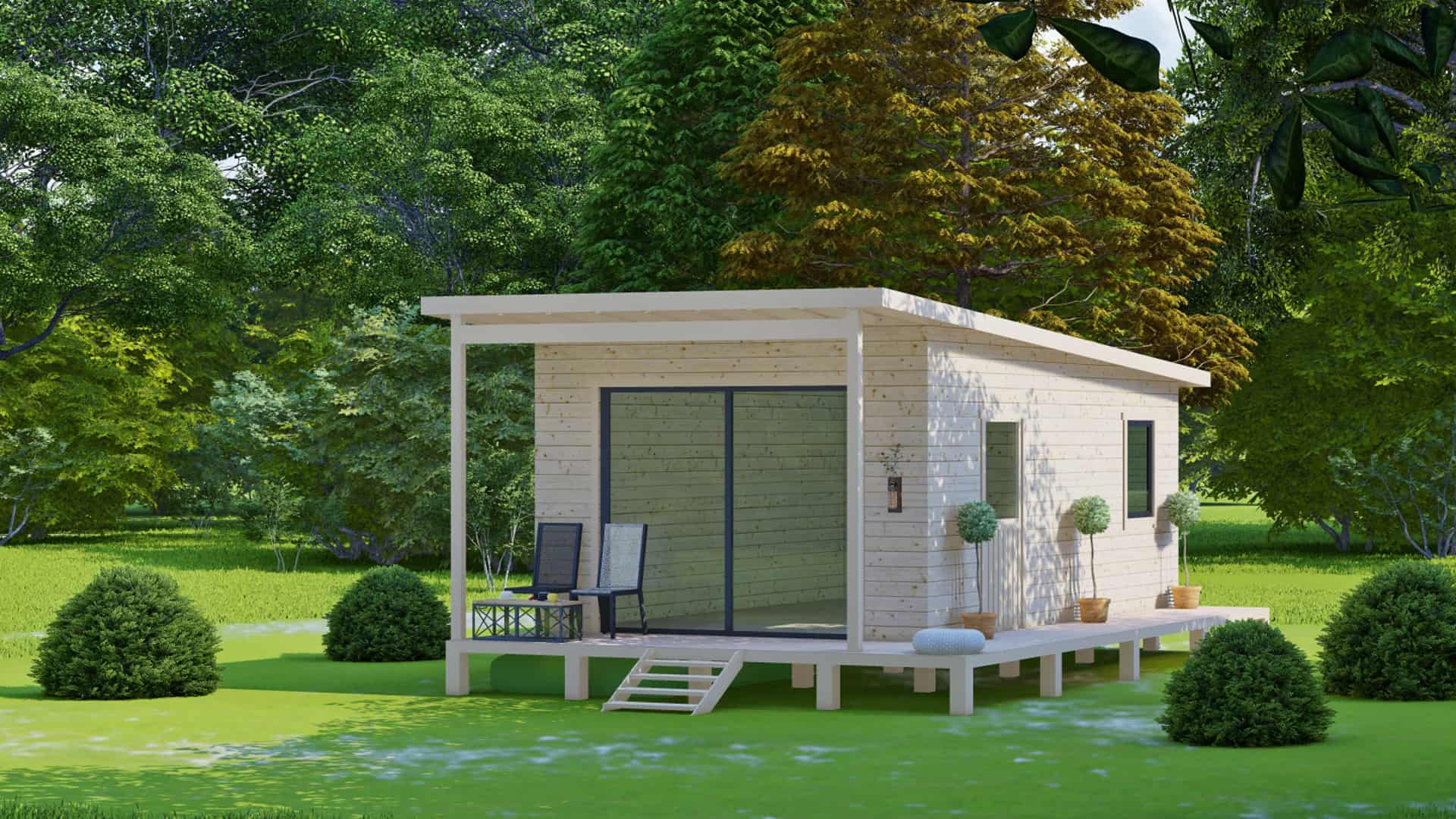 construire un chalet en bois