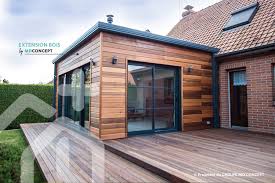 extension en bois maison