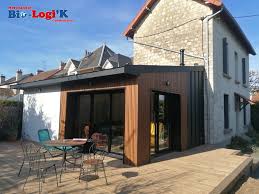 extension maison ossature bois