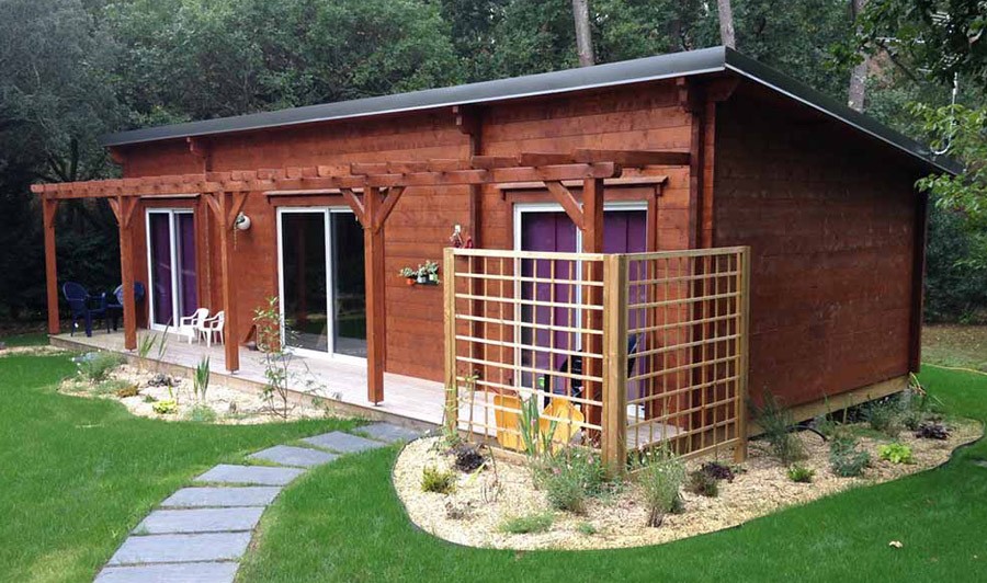 maison en bois habitable