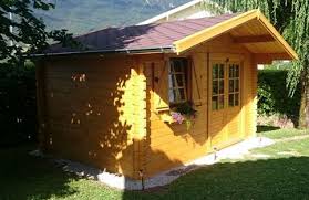 chalet en bois habitable 50m2