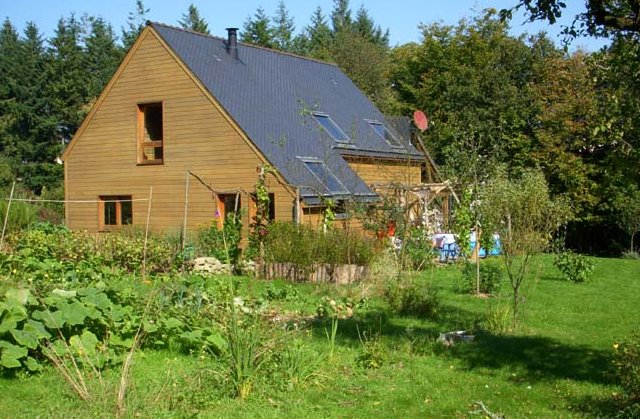 maison en bois a vendre