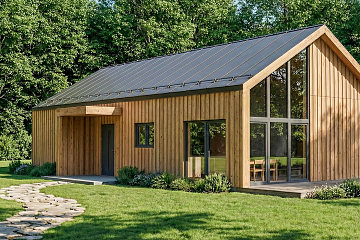 mini maison bois