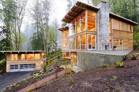 petite maison en bois moderne