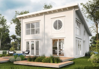 chalet en bois habitable 100m2 clé en main