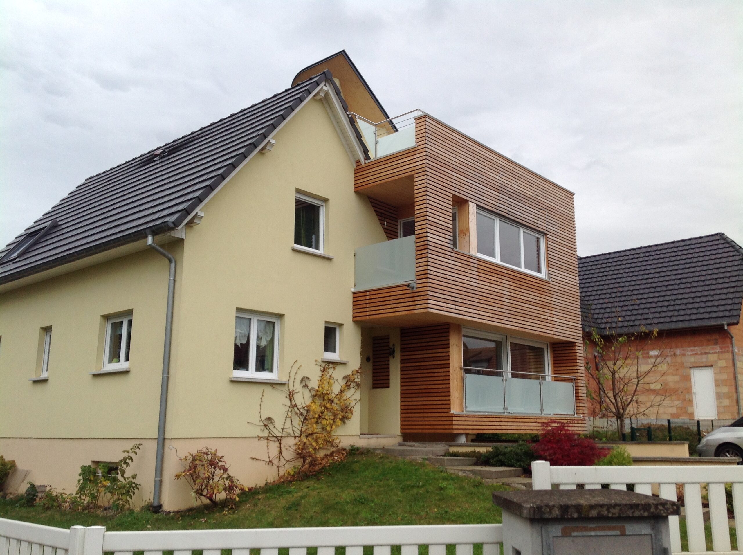 maison bois sur pilotis